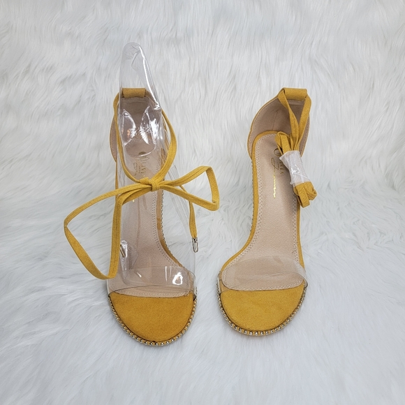 Stiletto heeled sandals lace up. - Picture 2 of 10